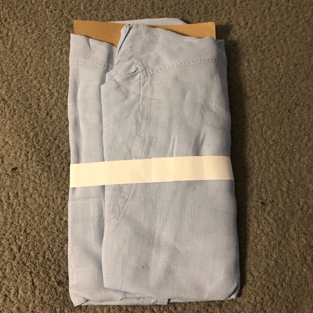 🔥🔥Tommy Bahama Sky Blue Dress Shirt - Picture 3 of 7